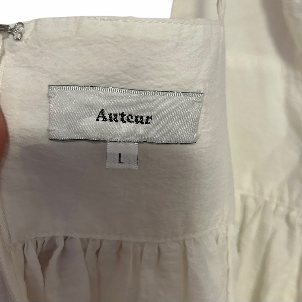 Auteur Sophia Dress White - Picture 7 of 8